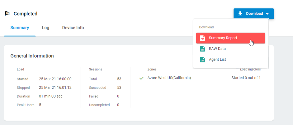 Load Test Report