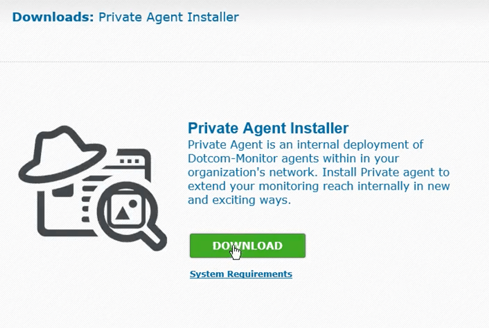 private agent install